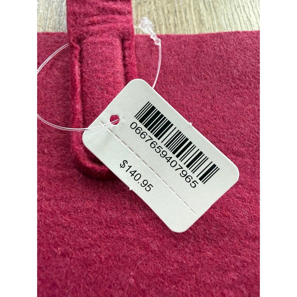 Bath & Body Works Magenta Pink Felt Bag Embroidered Black Friday Tote 2025 - Picture 4 of 10